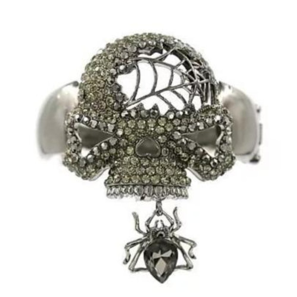 GGR Skull Bracelet with Dangle Spider - Picture 2 of 4